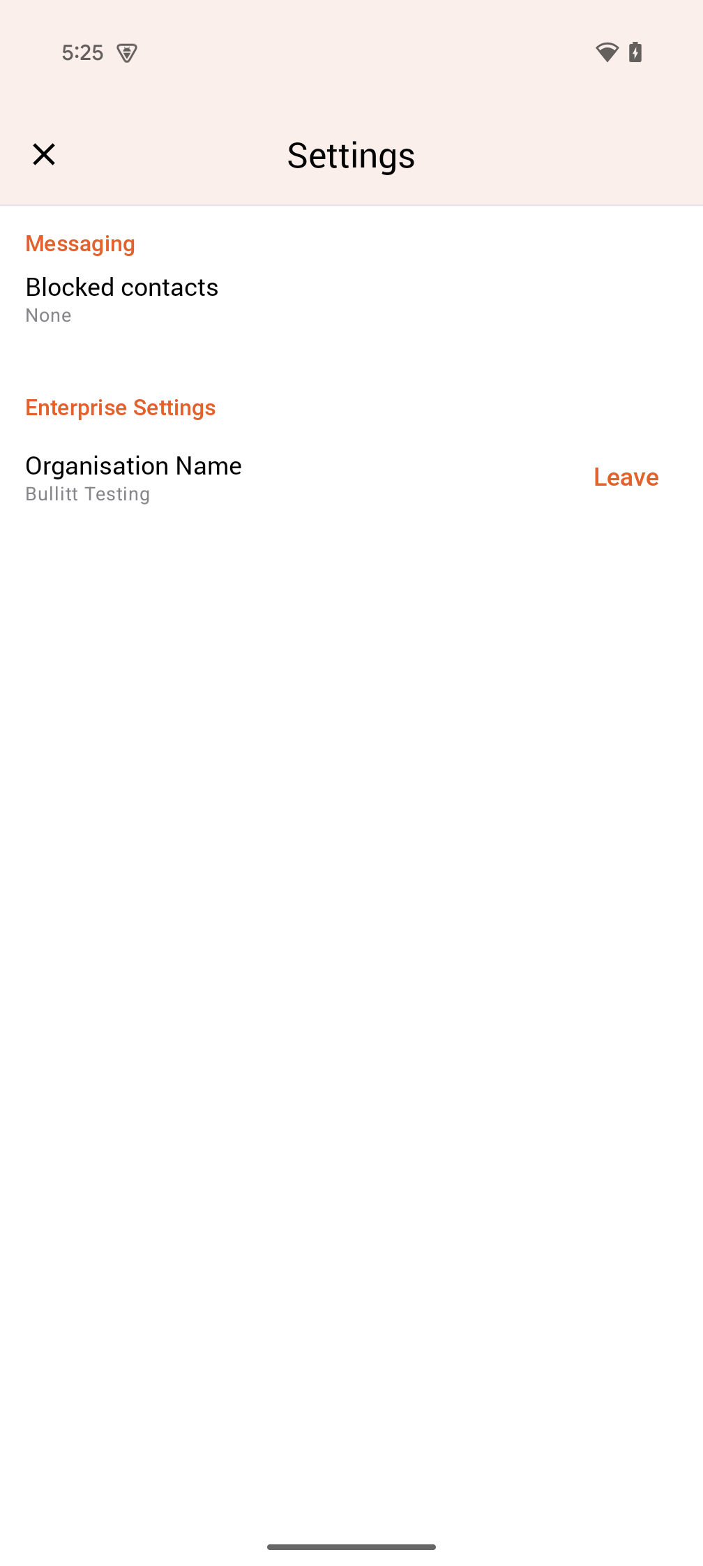 Confirm Organisation